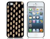 Capa Rebite de Caveira iPhone 5 (Preto)