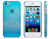 Capa Gradiente Efeito Molhado para iPhone 5 (Azul)