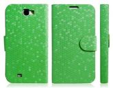 Capa Flip Escamas Galaxy Note 2 / N7100 / N7108 (Verde)