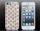 Capa Rebite de Caveira iPhone 5 (Branco)
